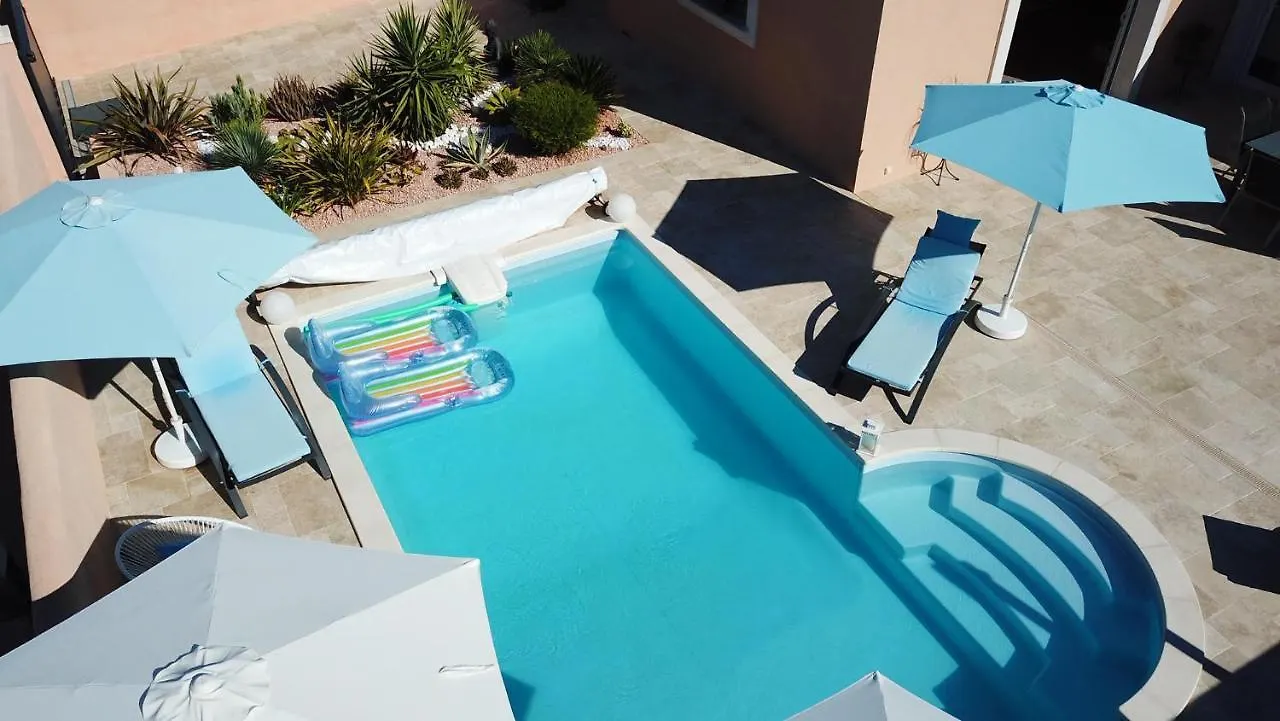 Bed & Breakfast Chambre D'Hotes Dans Villa Diane La Londe-les-Maures Francie